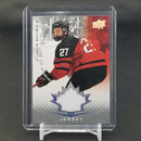2021 UPPER DECK TEAM CANADA JUNIOR - JERSEY - SELECT YOUR PLAYER
