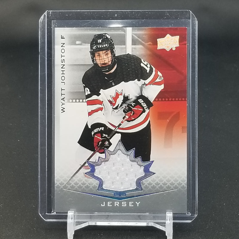 2021 UPPER DECK TEAM CANADA JUNIOR - JERSEY - SELECT YOUR PLAYER