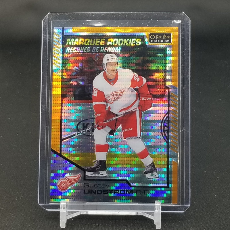 2020 UPPER DECK O-PEE-CHEE PLATINUM - SEISMIC GOLD - MARQUEE ROOKIES - G. LINDSTROM - #182 - #'D/50 - RC