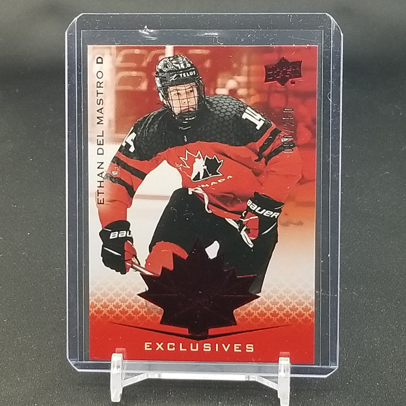2021 UPPER DECK TEAM CANADA JUNIORS - EXCLUSIVES -