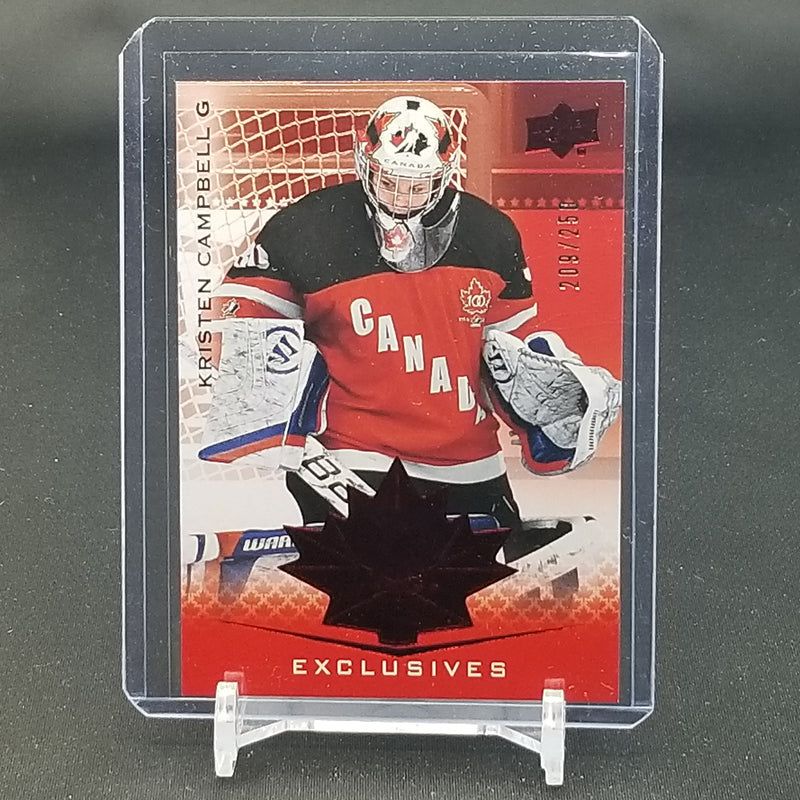 2021 UPPER DECK TEAM CANADA JUNIORS - EXCLUSIVES -