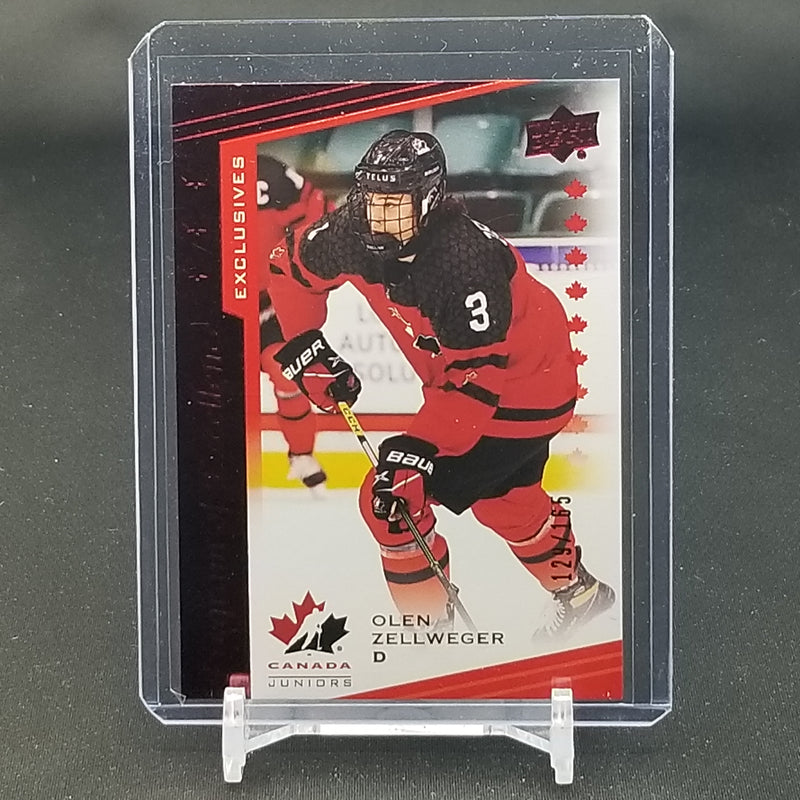 2021 UPPER DECK TEAM CANADA JUNIORS - PROGRAM OF EXCELLENCE - EXCLUSIVES - SELECT YOUR PLAYER