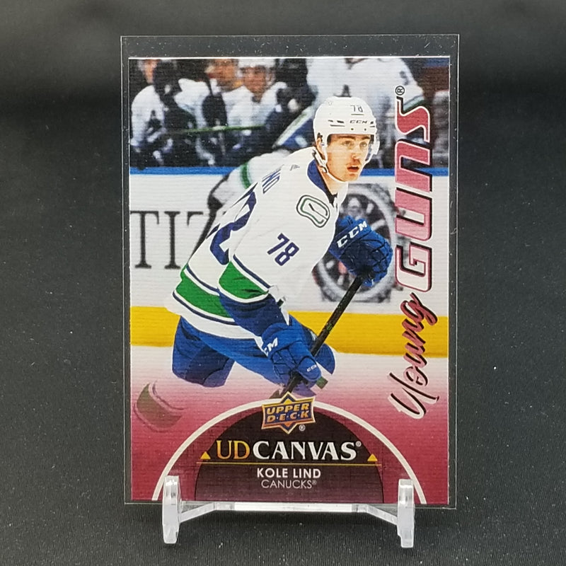 2021 UPPER DECK SERIES ONE - UD CANVAS - YOUNG GUNS - K. LIND -