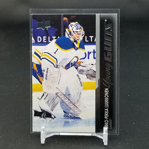 2021 UPPER DECK SERIES ONE - YOUNG GUNS - U. LUUKKONEN - #202 - RC