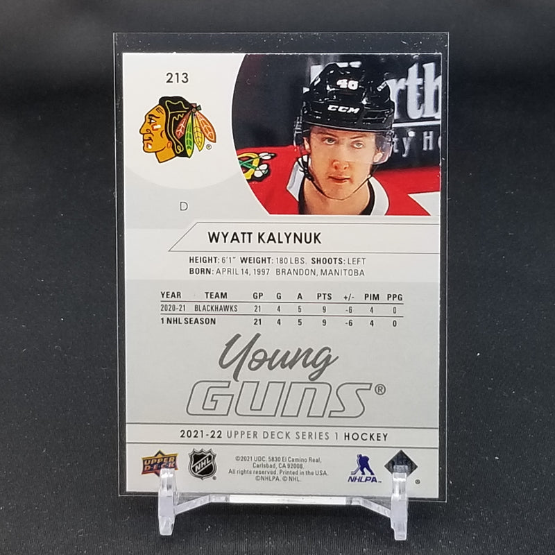 2021 UPPER DECK SERIES ONE - YOUNG GUNS - W. KALYNUK -