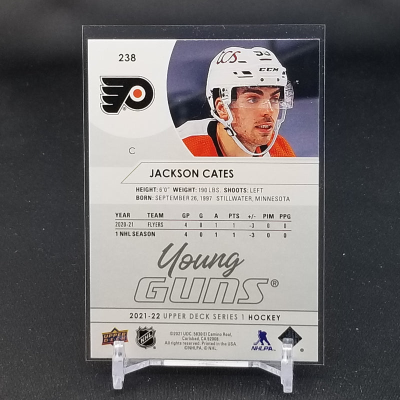 2021 UPPER DECK SERIES ONE - YOUNG GUNS - J. CATES -