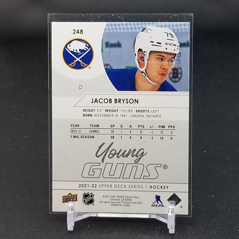 2021 UPPER DECK SERIES ONE - YOUNG GUNS - J. BRYSON -