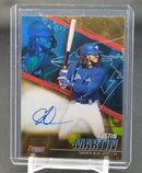 2021 TOPPS BOWMAN'S BEST - GOLD LAVA REFRACTOR - A. MARTIN - #B21-AM - #'D/75 - AUTOGRAPH