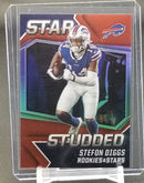 2021 PANINI ROOKIES & STARS - RED PRIZM - STUDDED - S. DIGGS - #SS-8 - #'D/99