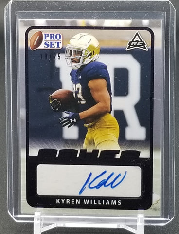 2021 LEAF PRO SET POWER - PURPLE - K. WILLIAMS - #BA-KW2 - #'D/25 - AUTOGRAPH - RC