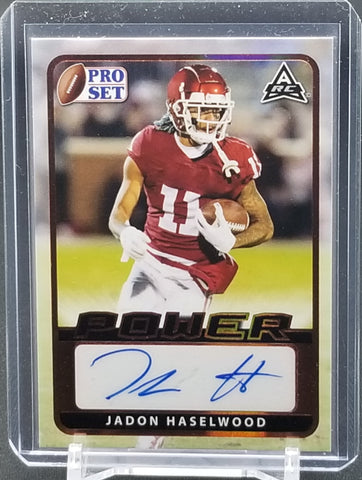 2021 LEAF PRO SET POWER - BRONZE - J. HASELWOOD - #BA-JH1 - AUTOGRAPH - RC