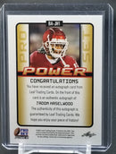 2021 LEAF PRO SET POWER - BRONZE - J. HASELWOOD -