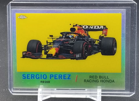 2021 TOPPS CHROME F1 - 1961 RETRO - S. PEREZ - #T61-SP