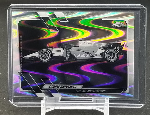 2021 TOPPS CHROME F1 - RAYWAVE REFRACTOR - L. ZENDELI - #120