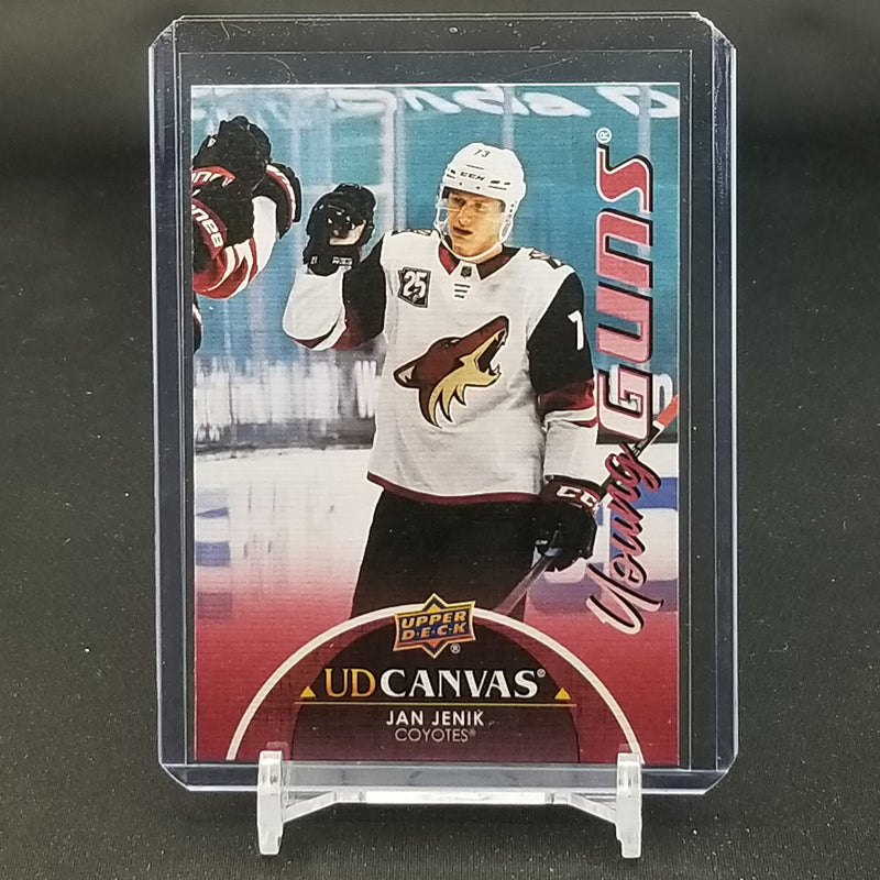 2021 UPPER DECK SERIES ONE - UD CANVAS - YOUNG GUNS - J. JENIK -