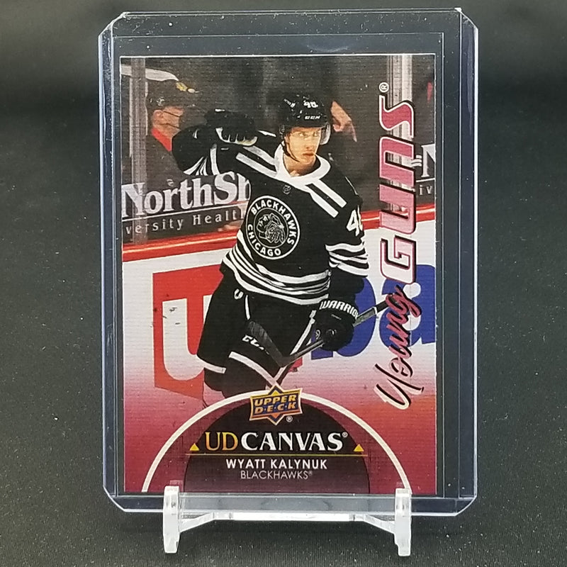 2021 UPPER DECK SERIES ONE - UD CANVAS - YOUNG GUNS - W. KALYNUK -