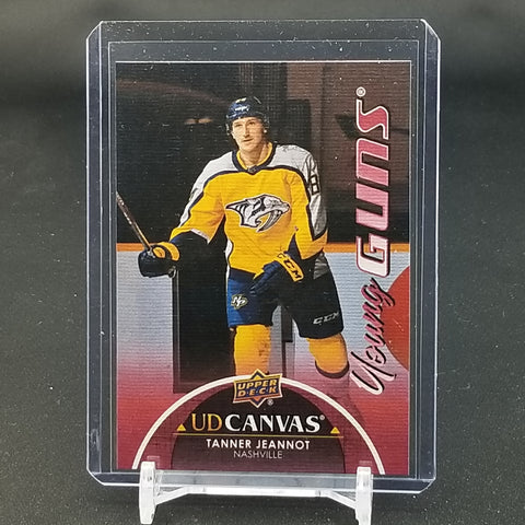 2021 UPPER DECK SERIES ONE - UD CANVAS - YOUNG GUNS - T. JEANNOT - #C94 - RC