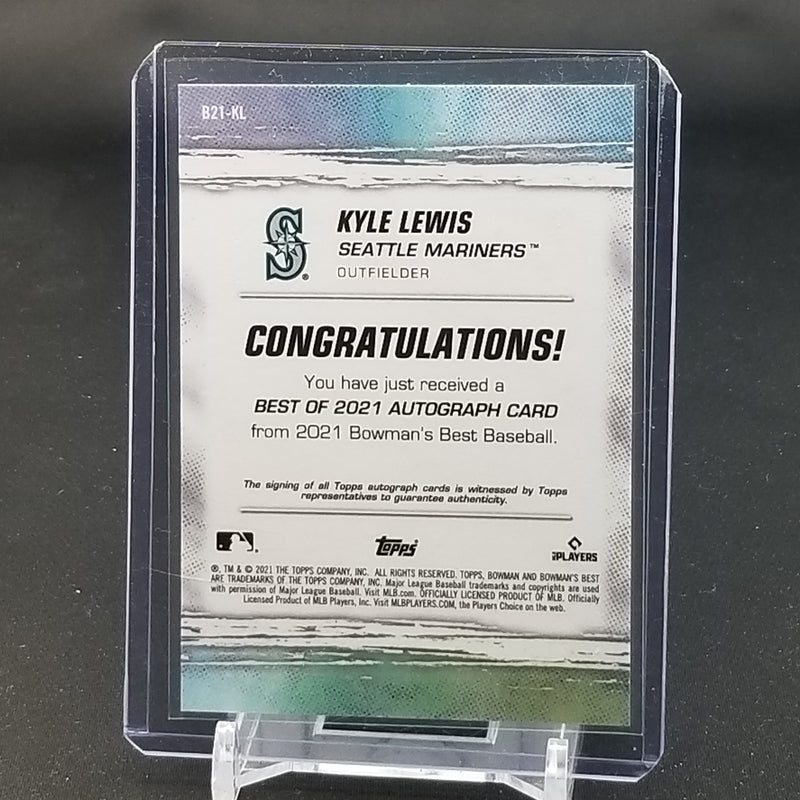 2021 TOPPS BOWMANS BEST - K. LEWIS -