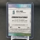 2021 TOPPS BOWMANS BEST - GREEN REFRACTOR - K. LEWIS - #B21-KL - #'D/99 - AUTOGRAPH