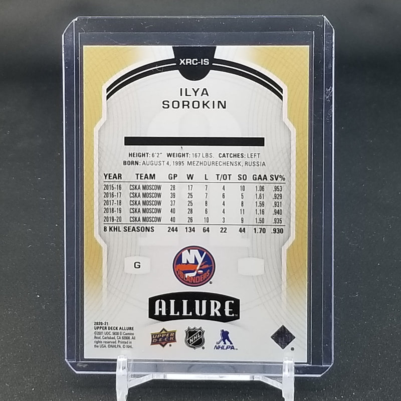 2020 UPPER DECK ALLURE - I. SOROKIN -