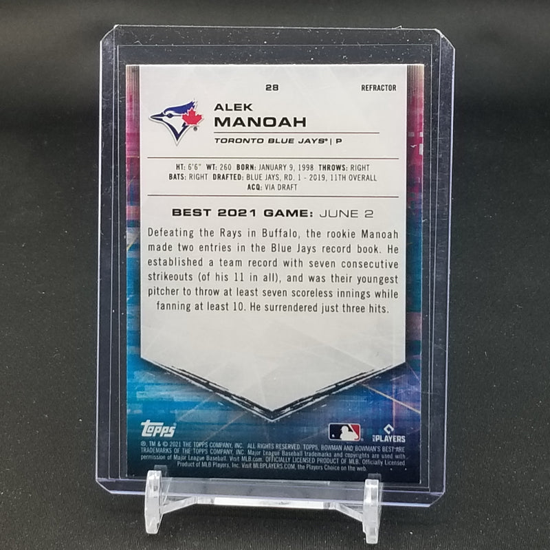 2021 TOPPS BOWMAN'S BEST - REFRACTOR - SELECT YOUR PLAYER BELOW