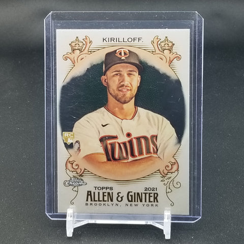 2021 TOPPS ALLEN & GINTER CHROME - A. KIRILLOFF - #116 - RC