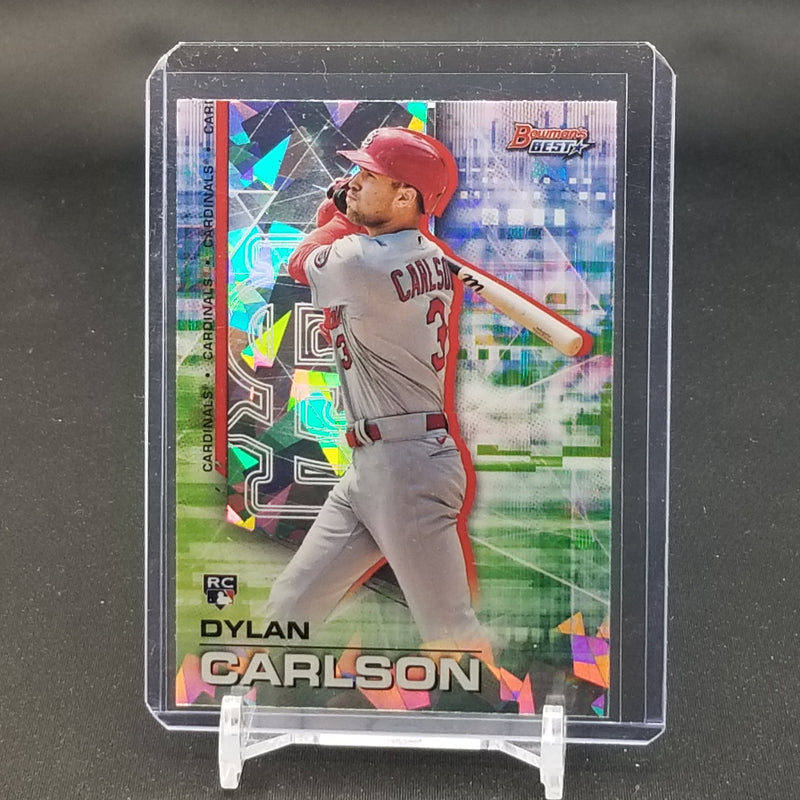 2021 TOPPS BOWMAN'S BEST - CRACKED ICE REFRACTOR - SELECT YOUR PLAYER