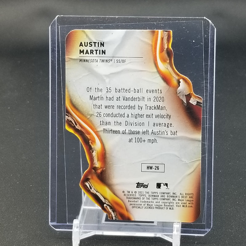 2021 TOPPS BOWMAN'S BEST - HEATWAVE DIE-CUT - SELECT YOUR PLAYER BELOW