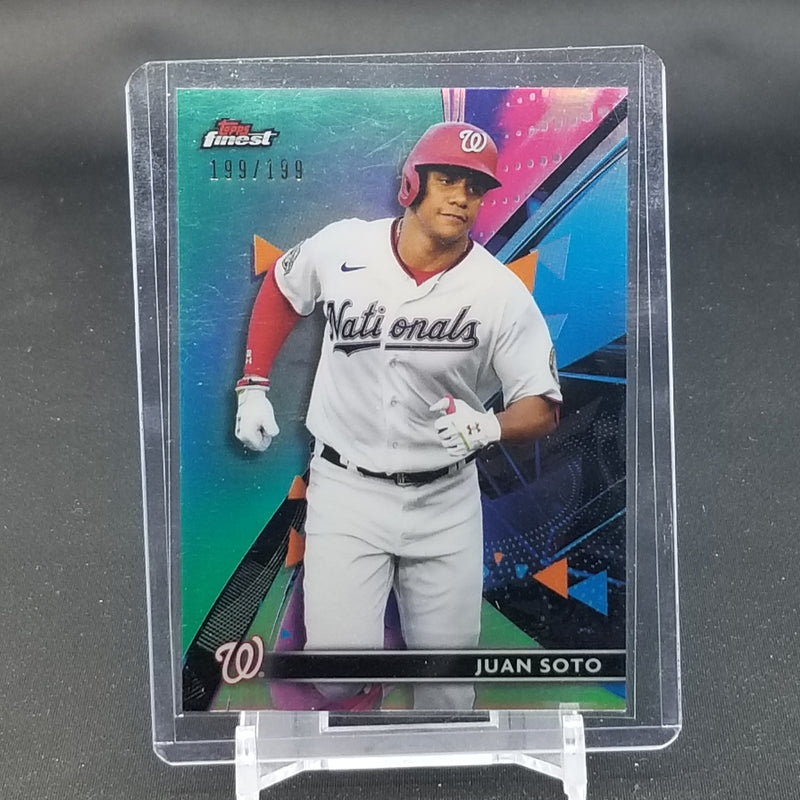 2021 TOPPS FINEST - AQUA REFRACTOR -