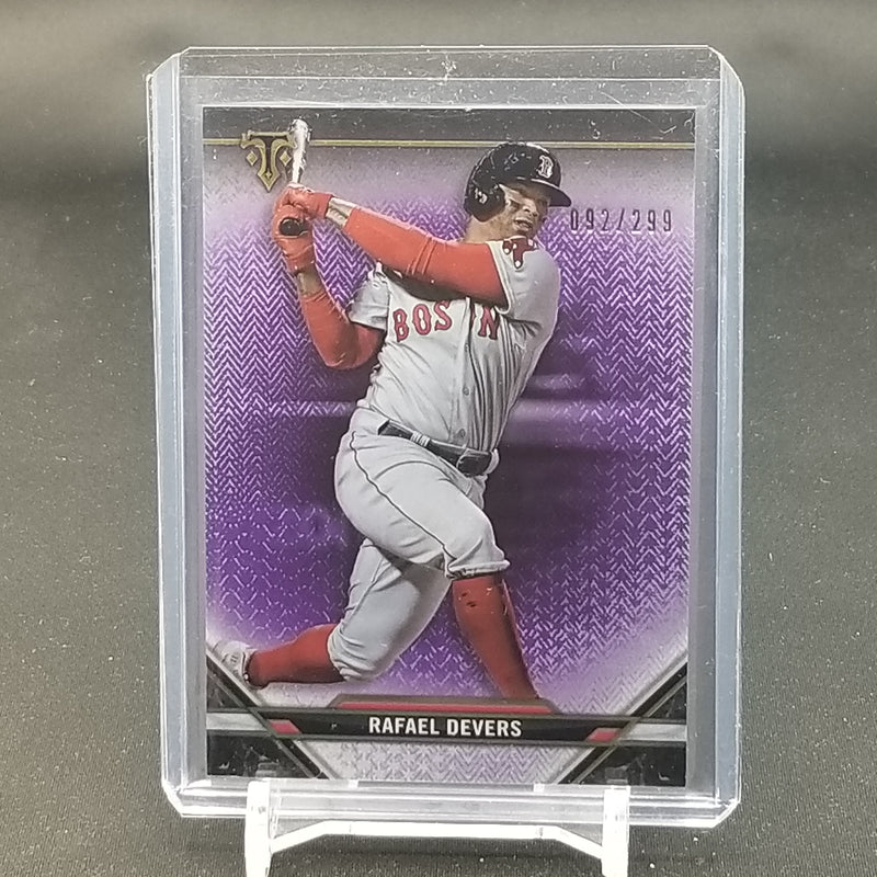 2021 TOPPS TRIPLE THREADS - AMETHYST - R. DEVERS - #66 - #'D/299