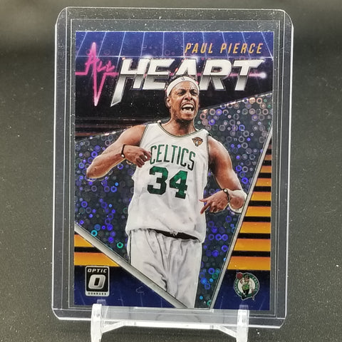 2018 PANINI DONRUSS OPTIC - SILVER DISCO PRIZM - ALL HEART - P. PIERCE - #7