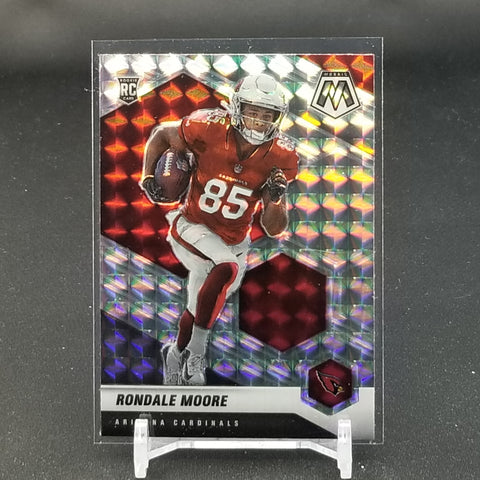 2021 PANINI MOSAIC - SILVER MOSAIC PRIZM - R. MOORE - #317 - RC