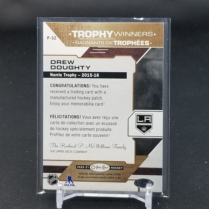 2020 UPPER DECK O-PEE-CHEE - TROPHY WINNERS - D. DOUGHTY -