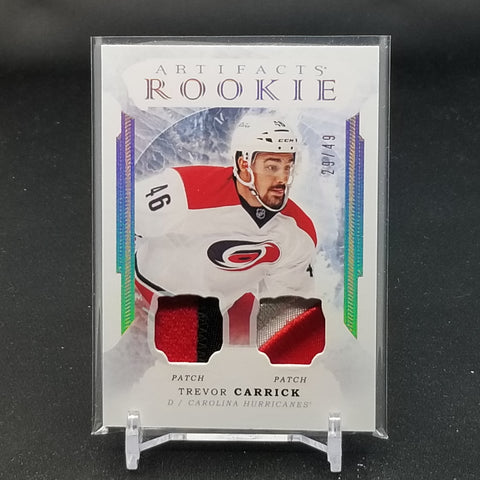 2016 UPPER DECK ARTIFACTS - ROOKIE - T. CARRICK - #165 - #'D/49 - DUAL RELIC - RC
