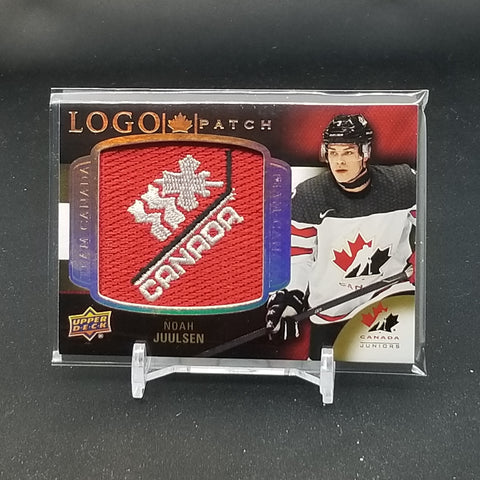 2017 UPPER DECK TEAM CANADA - LOGO PATCH - N. JUULSEN - #LP-NJ - RELIC