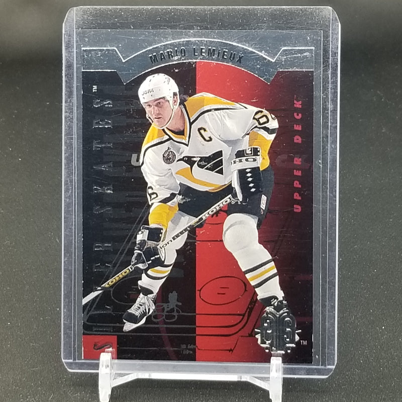 1993 UPPER DECK SP - SILVER SKATES - M. LEMIEUX -