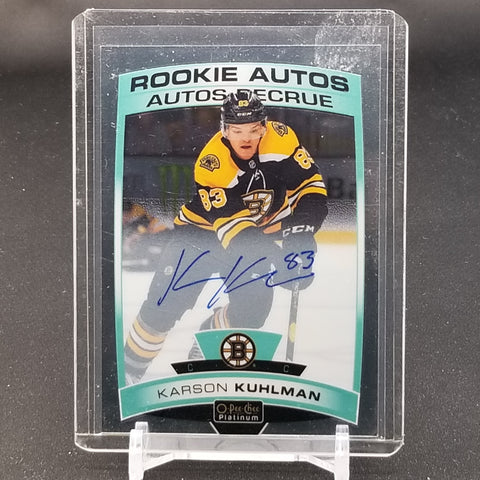 2019 UPPER DECK O-PEE-CHEE PLATINUM - K. KUHLMAN - #R-KK - AUTOGRAPH - RC