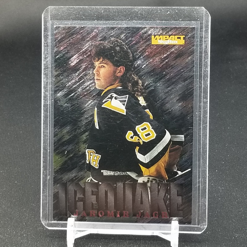 1996 FLEER - SKYBOX - ICEQUAKE - J. JAGR -