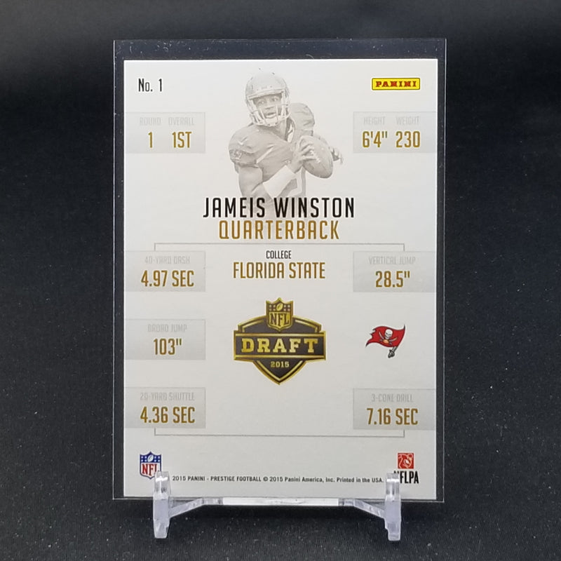2015 PANINI PRESTIGE - DRAFT PICKS - J. WINSTON -