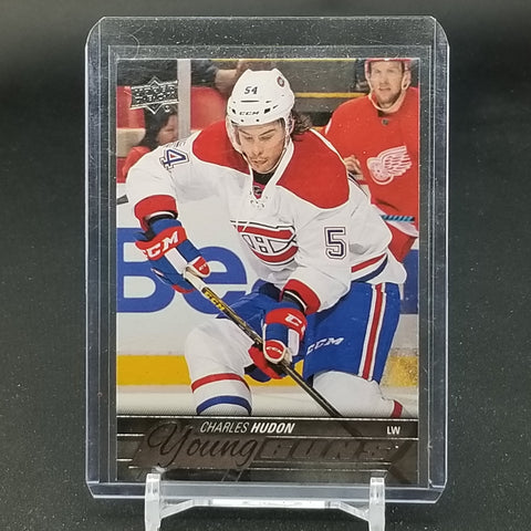 2015 UPPER DECK SERIES TWO - YOUNG GUNS - C. HUDON - #452 - RC