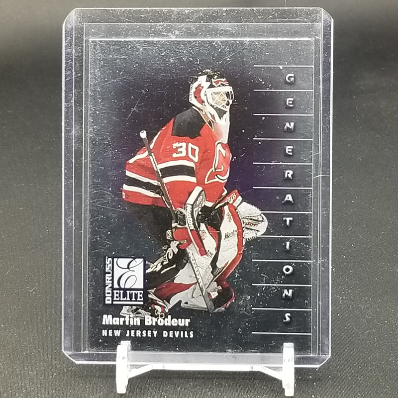 1998 PANINI DONRUSS ELITE - GENERATIONS - M. BRODEUR -
