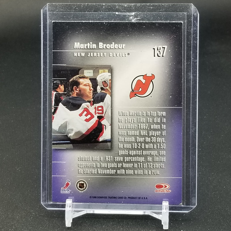 1998 PANINI DONRUSS ELITE - GENERATIONS - M. BRODEUR -
