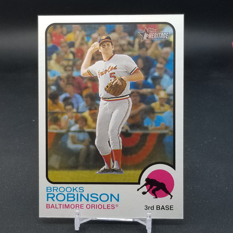 2022 TOPPS HERITAGE - BOX TOPPER - B. ROBINSON -