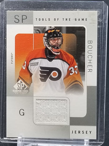 2001 UPPER DECK SP GAME-USED - B. BOUCHER - #BB - RELIC