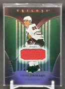 2018 UPPER DECK TRILOGY - GREEN FOIL - ROOKIE PREMIERES - H. JOKIHARJU - #69 - #'D/499 - RELIC - RC