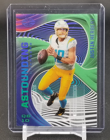 2021 PANINI ILLUSIONS - EMERALD - ASTOUNDING - J. HERBERT - #A3