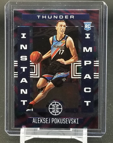 2020 PANINI ILLUSIONS - INSTANT IMPACT - A. POKUSEVSKI - #22 - RC