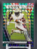 2021 PANINI MOSAIC - GREEN MOSAIC PRIZM - WILL TO WIN - A. KAMARA -