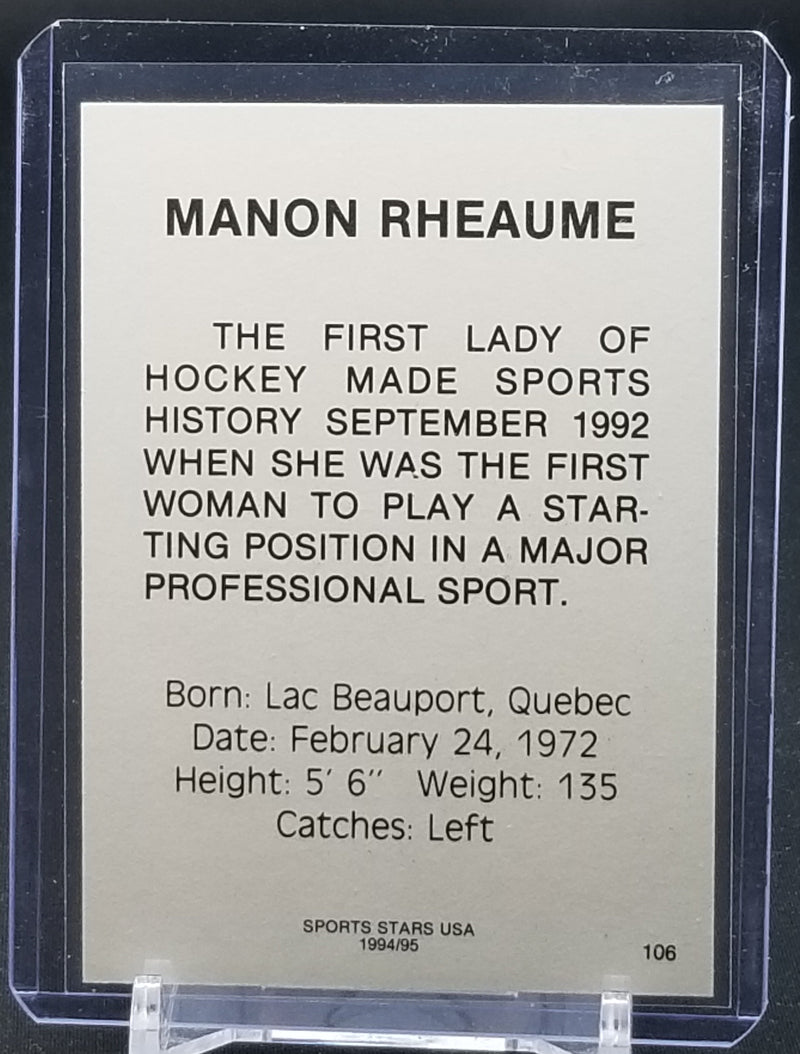 1994 SPORT STARS USA - M. RHEAUME -