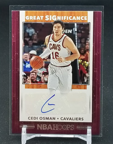 2019 PANINI HOOPS - GREAT SIGNIFICANCE - C. OSMAN - #GS-COS - AUTOGRAPH